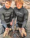 Brothers stunned to discover monster lobster6