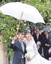 Royals turn out in rain for couple’s wedding in Cotswolds Royals turn out in rain for couple’s wedding in Cotswolds21