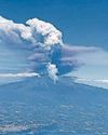 Holidaymaker gets a bird's eye view of volcano blowing its top5