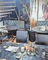 Café 'rises from the flames' after firebomb attack5