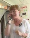 Lorraine has a flight laugh on way to Orkney Games Sunday Mail