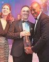 Recognition for wellbeing charity at business awards0
