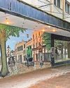 Street scenes Artist Andy brings some colour to Cavendish House2