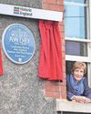 Author remembered Blue plaque honours creator of Thomas stories1