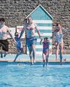 Delighted to celebrate reopening of town pool Delighted to celebrate reopening of town pool