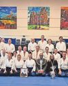 Mayor tells visitors how much martial arts helped him in life0