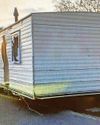 Mystery over this caravan dumped at the side of road Mystery over this caravan dumped at the side of road