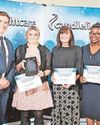 Care staff celebrate colleagues’ awards2