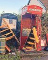 ‘Like-for-like’ replacement bid for library/phone box wrecked by car ‘Like-for-like’ replacement bid for library/phone box wrecked by car5