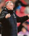 'The big thing about Robins has been his refusal to panic about Stoke's position in the table...' 'The big thing about Robins has been his refusal to panic about Stoke's position in the table...'