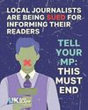 Say no to journalists being silenced Say no to journalists being silenced6