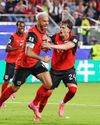 Arnie bags first World Cup goal Arnie bags first World Cup goal33