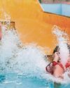 Making an unexpected splash on a day out at the waterpark Making an unexpected splash on a day out at the waterpark