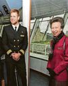 Princess joins crew to mark visit of a Queen10