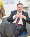 'David Brent' promotes new-look construction recruitment platform at Liver Building18