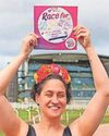 Tickled pink to be running for cancer cause0