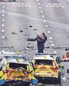 Police chase ends in pile-up Police chase ends in pile-up