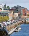 Families enjoyed a spot of shopping in the sun at Newcastle Quayside Market Families enjoyed a spot of shopping in the sun at Newcastle Quayside Market