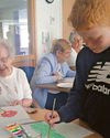 Generations working together will see their artwork go on public display Generations working together will see their artwork go on public display