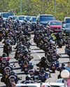 Thousands ride out in tribute to Hells Angel biker Thousands ride out in tribute to Hells Angel biker