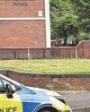 Tributes left at scene after tower block death3