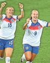 Bench celebration clicks for England's sisterhood of subs32