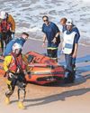 Child airlifted to hospital after struggling in the sea The Chronicle