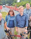 Wheels turning on new cycle path and walkway to link towns The Chronicle