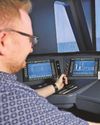 A horse on the track and heavy rain - all part of the Metro's train simulator1