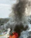 Two hurt in fiery plane crash at holiday park10