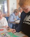 Generations enjoy getting arty Generations enjoy getting arty