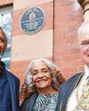 Pioneer Irene commemorated with new plaque23