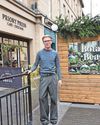 Cafe complains after market stall blocks shop0