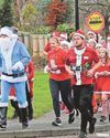 A sea of Santas and elves run to raise £1,5000