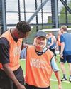 Ex-Magpies star discovers walking is a game-changer Ex-Magpies star discovers walking is a game-changer4