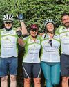 Riders get warm welcome on charity cycling tour of care homes2