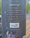 It's a stick-up as poster slams traffic light wait Macclesfield Express