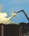 Arrests as fire rips through old chapel2