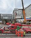 Crane comes to rescue of air ambulance at hospital2
