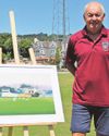 Former cricket star's art to help fund club's move1
