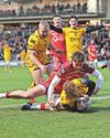 Resurgent Dragons turn back the Scarlets in bonus victory30