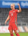 Hughes uses her head to earn Wales a vital point in qualifying tie Hughes uses her head to earn Wales a vital point in qualifying tie26
