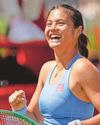 Raducanu puts it all together in her opener at Queen's30
