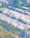 Urine found in shower after 45 caravans raided1