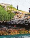 Stranded spaniel rescued from cliff edge by RNLI 'heroes' Stranded spaniel rescued from cliff edge by RNLI 'heroes'
