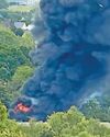 Firefighters tackle large blaze on industrial estate Firefighters tackle large blaze on industrial estate
