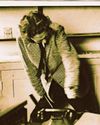 Rage, rage... Poet Dylan unleashes fury in new unearthed pictures Rage, rage... Poet Dylan unleashes fury in new unearthed pictures