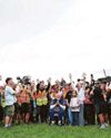 Revellers pour into Glastonbury17