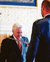 Sir Gerald calls for greater support for volunteers on receiving knighthood0