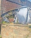 Tents moved on by council set up again metres away33